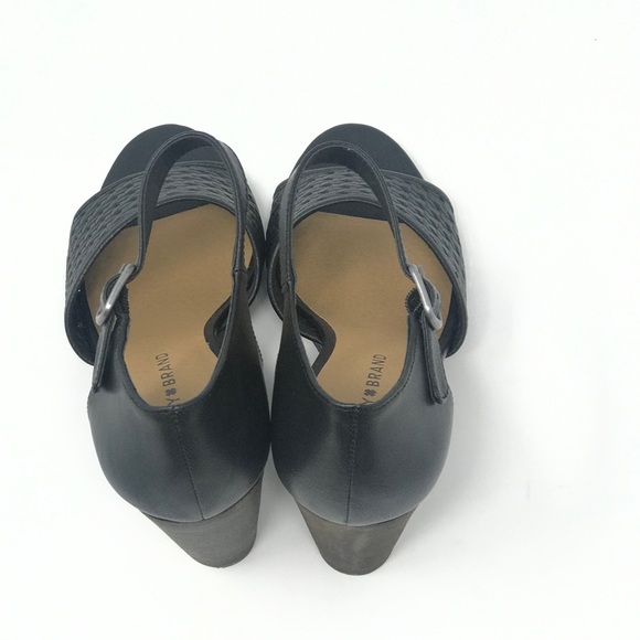 🆕 Lucky Brand Rabekka Open Toe Wedge Sandals Sz.8 - Picture 7 of 7